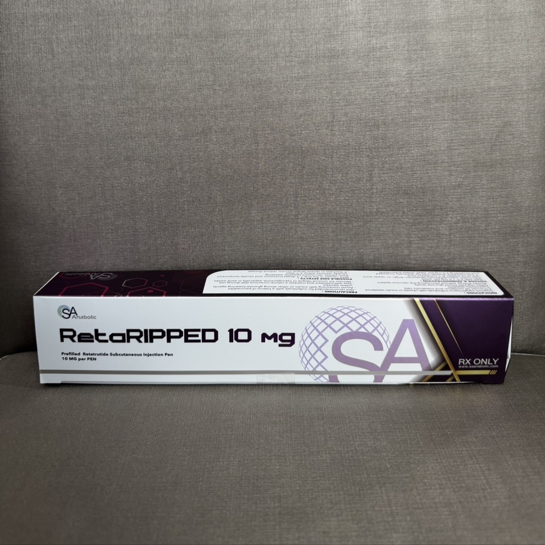 SA Anabolic. RetaRipped 10 mg (Prefilled Retatrutide Subcataneous Injection Pen 10 mg per PEN)